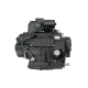 Horizontal engine 110cc for 4T motorcycle with manual gearbox