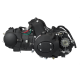 Horizontal engine 125cc for 4T motorcycle with manual gearbox