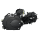 Horizontal engine 125cc for 4T motorcycle with manual gearbox