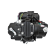 Horizontal engine 125cc for 4T motorcycle with manual gearbox