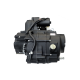 Horizontal engine 125cc for 4T motorcycle with manual gearbox