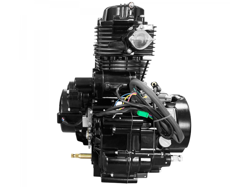 Vertical engine 167FMM, 250cc 4T, 5 speed manual, black