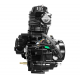 Vertical engine 167FMM, 250cc 4T, 5 speed manual, black