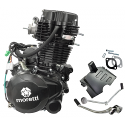 Vertical engine 167FMM, 250cc 4T, 5 speed manual, black