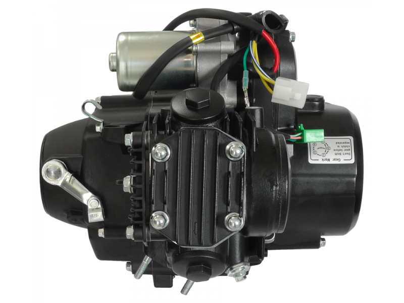 Moretti 50cc engine for moped, black
