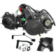 Moretti 50cc engine for moped, black