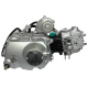 Horizontal engine 139FMB, 50cc 4T, 4 speed manual, silver, old covers