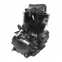 Vertical Moretti engine 162FMJ, 175cc 4T, 5 speed manual, black
