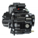 Horizontal engine 70cc 4T with manual gearbox for moped, black, new covers (without oil)