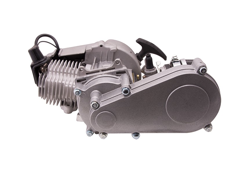 horizontal engine 50cc 2T Mini-Cross, automatic, silver