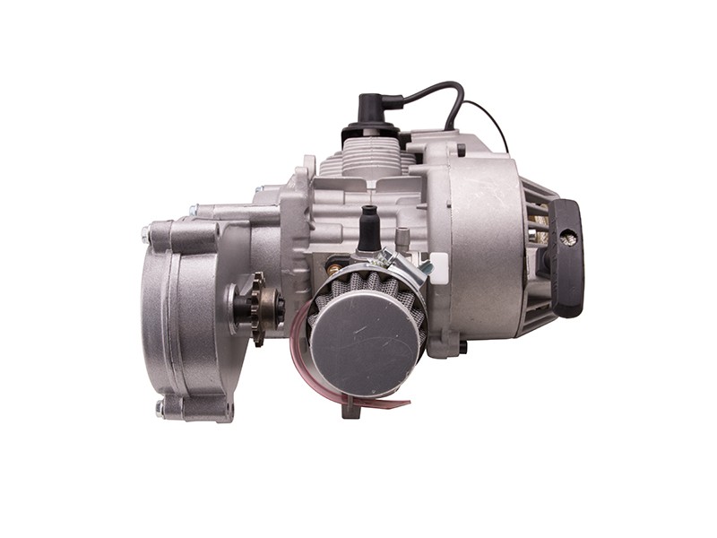 horizontal engine 50cc 2T Mini-Cross, automatic, silver
