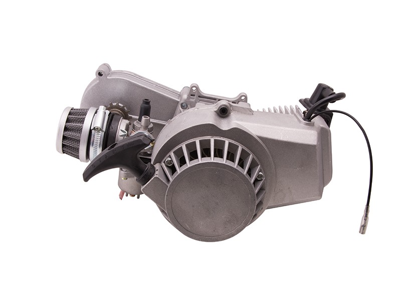 horizontal engine 50cc 2T Mini-Cross, automatic, silver
