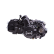 Horizontal Moretti engine 154FMI, 125cc 4T , 4 speed, automatic, black