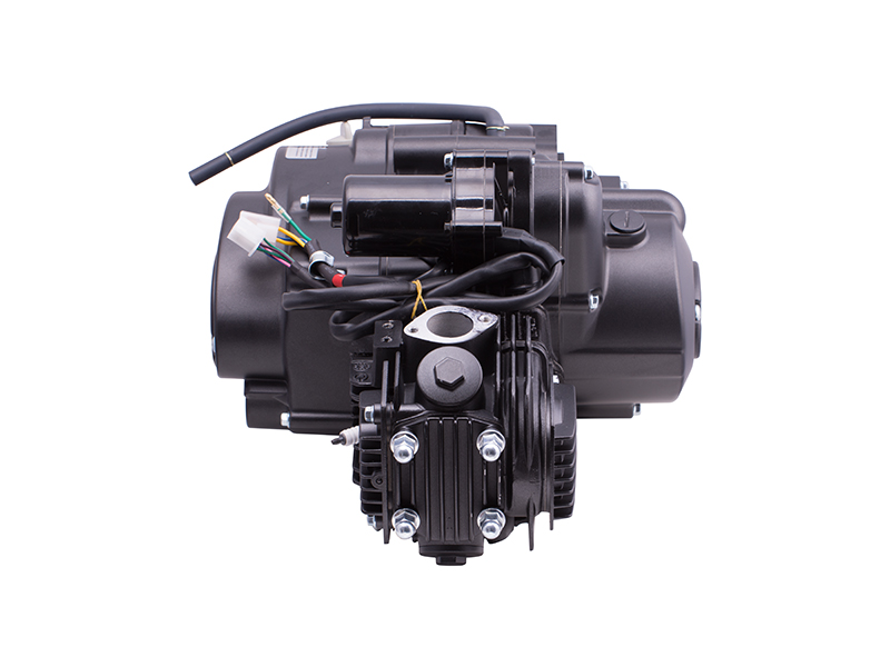 Horizontal Moretti engine 154FMI, 125cc 4T , 4 speed, automatic, black