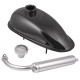 Vertical bicycle engine, 80cc 2T, kit