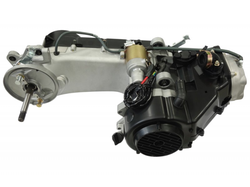 horizontal engine 152QMI, 125cc 4T, automatic, black horizontal engine 152QMI, 125cc 4T, automatic, black