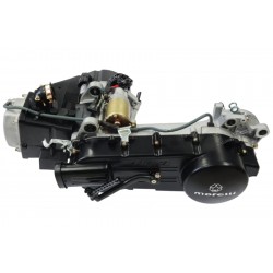 horizontal engine 152QMI, 125cc 4T, automatic, black
