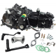 Horizontal engine Moretti 1P62FMK, 170cc 4T, 4-speed manual, black