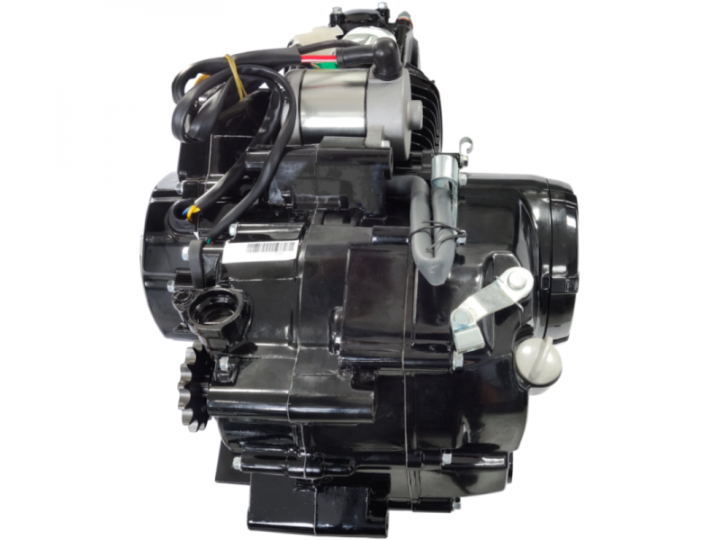 Horizontal engine Moretti 157FMJ, 150cc 4T, 4-speed manual, black