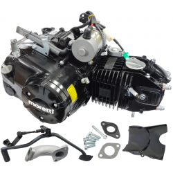 Horizontal engine Moretti 157FMJ, 150cc 4T, 4-speed manual, black