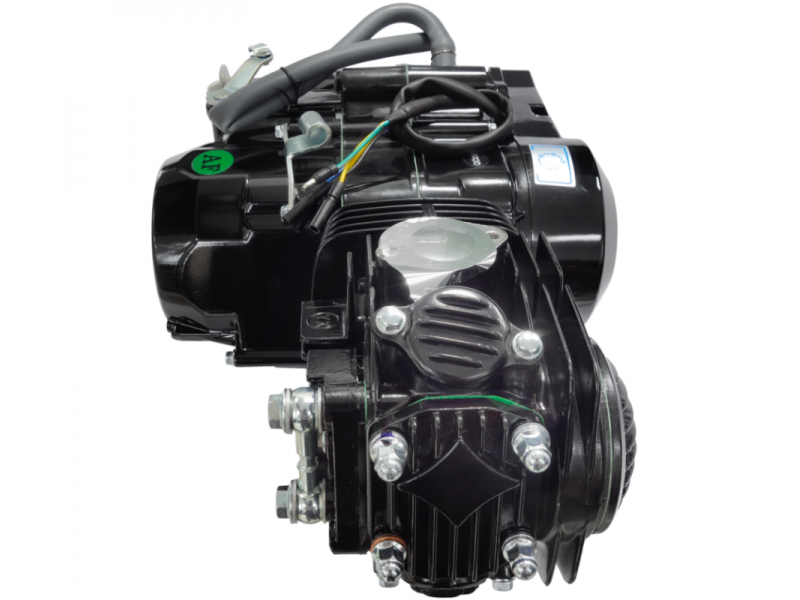 Engine Moretti horizontal 1P56FMJ, 140cc, 4-speed manual, black