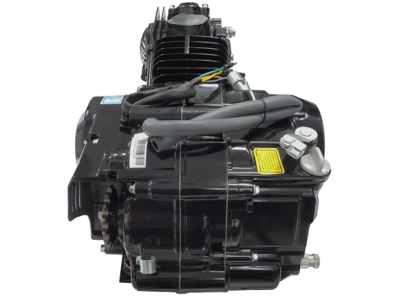 Engine Moretti horizontal 1P56FMJ, 140cc, 4-speed manual, black