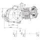 Engine Moretti ATV 140 3+1