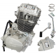 Vertical Moretti engine 250cc 4T, 5-speed manual