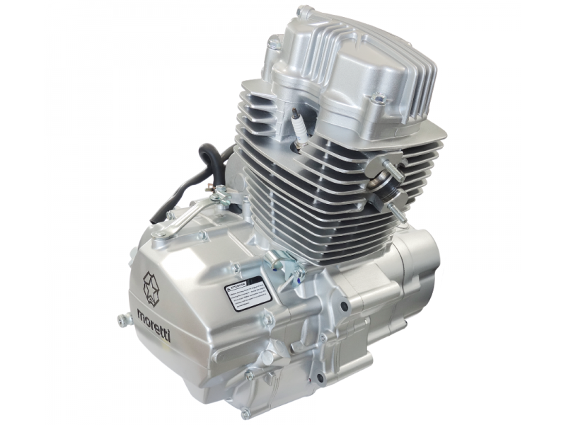 Vertical Moretti engine 156FMI, 125cc 4T, 5-speed manual