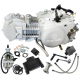 Vertical Moretti engine 1P60YMJ, 150cc 4T, 4-speed manual, set with cooler