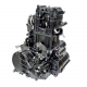 Moretti vertical 300cc 4T engine, 5-speed manual, black