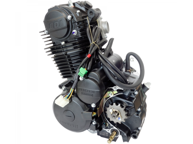 Vertical Moretti engine 250cc 4T, 5-speed manual black Vertical Moretti engine 250cc 4T, 5-speed manual black