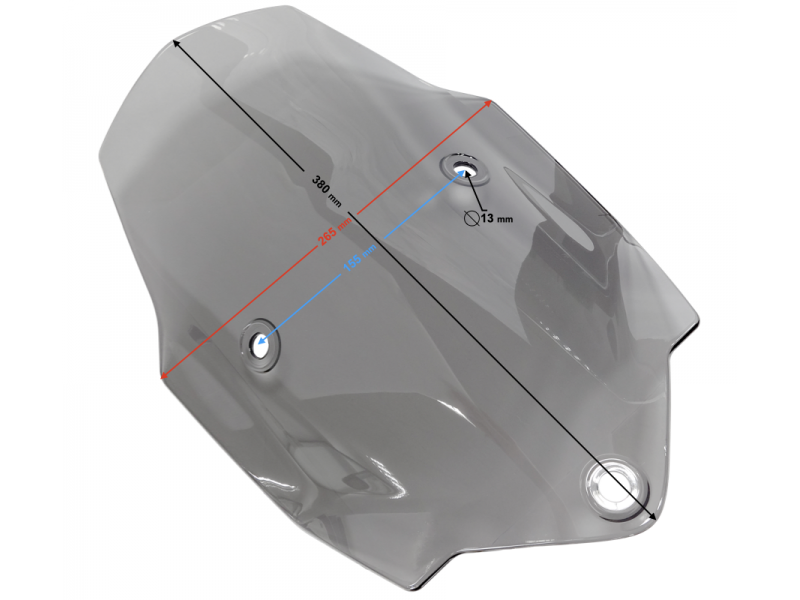 Windshield VOGE 300 Rally