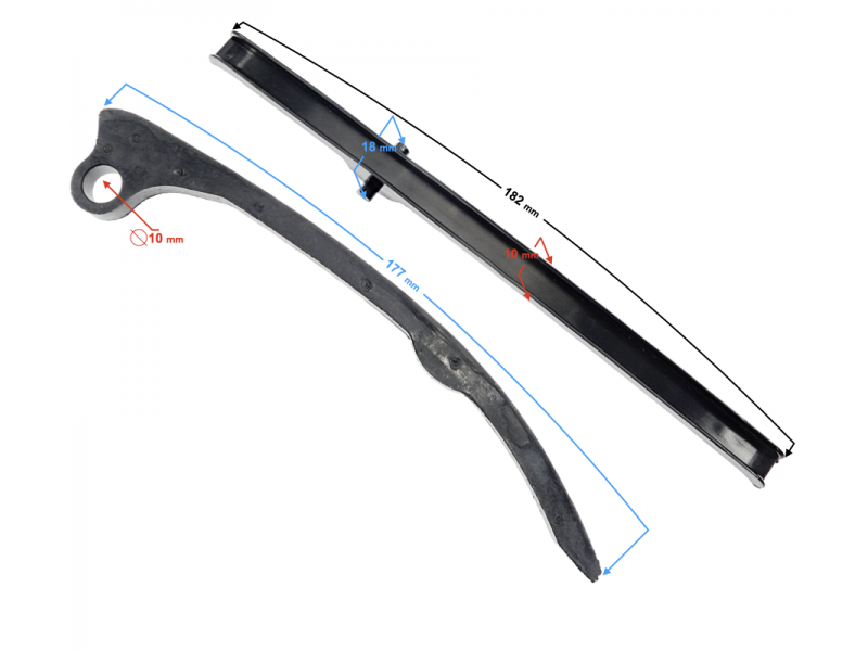 Timing chain slide Blade R / Stratos 125