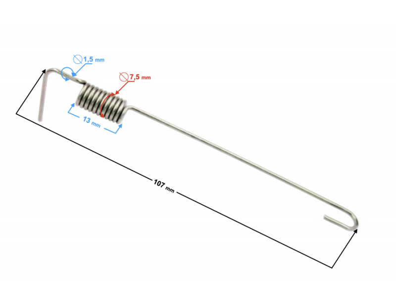 Stop sensor spring Ranger Classic E5 Stop sensor spring Ranger Classic E5