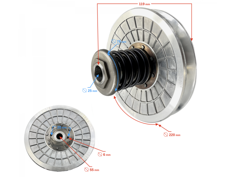 (WHOLESALE) HISUN Guardian 750 Dry Clutch (21200-033000-0000)