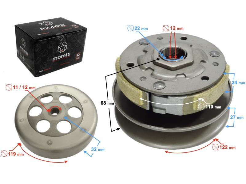 Clutch Yamaha BWS