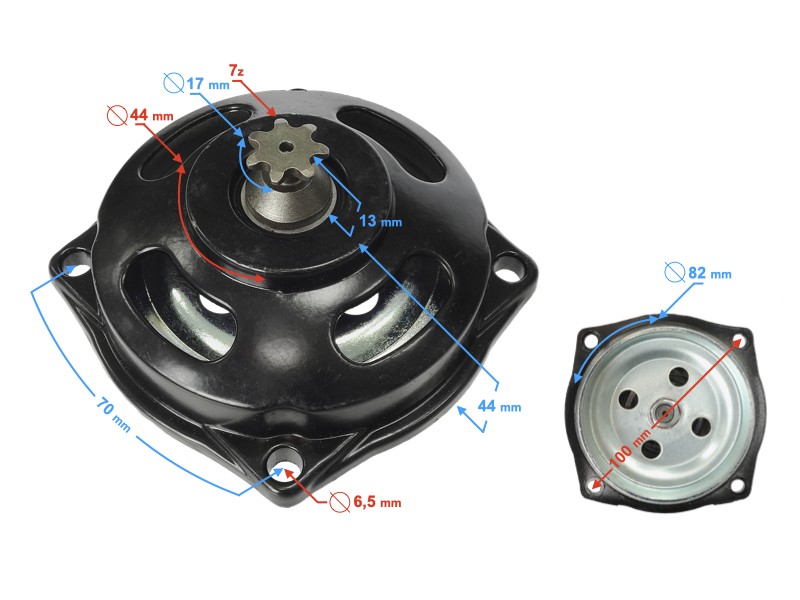 Clutch bell for Pocket Bike moped Clutch bell for Pocket Bike moped