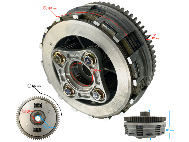 (WHOLESALE) Clutch - GP1 BLADE R / Stratos 125