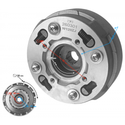 (WHOLESALE) Clutch for ATV Force and Eagle