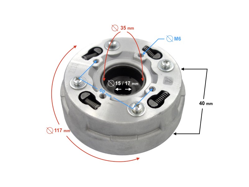 (WHOLESALE) Clutch for ATV Force and Eagle