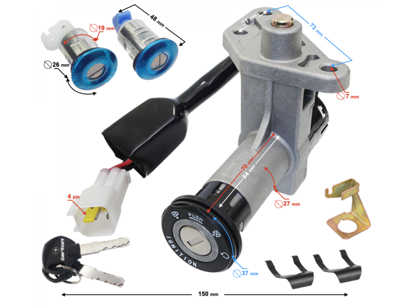 Ignition switch Falcon 50 (E5) Ignition switch Falcon 50 (E5)