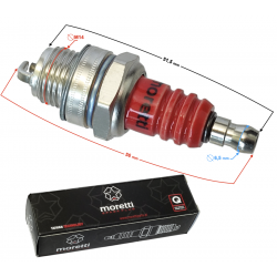 Spark plug BM6A Pocket, red
