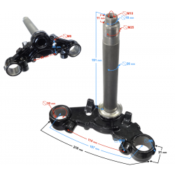 Seatpost for Classic 125 motorcycle