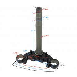 Seatpost for Travel 125 motorcycle Seatpost for Travel 125 motorcycle