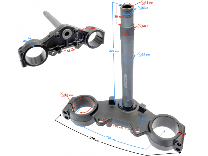 Seatpost Kit VOGE 300 Rally