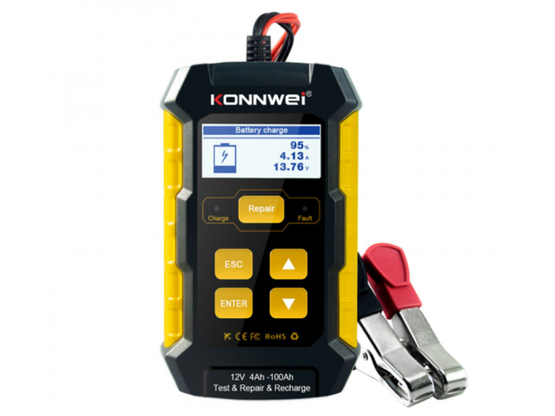 Charger/tester all types of batteries KONNWEI KW510