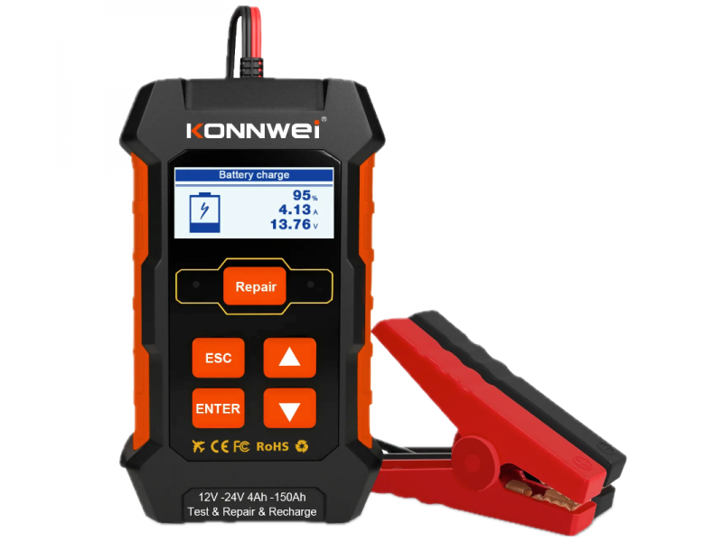 Charger/tester all types of batteries KONNWEI KW520