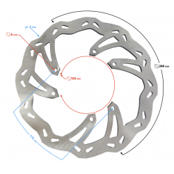 NXT300 Front Brake Disc NXT300 Front Brake Disc
