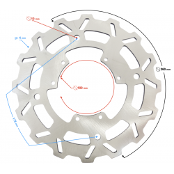 Front Brake Disc NXT250 L